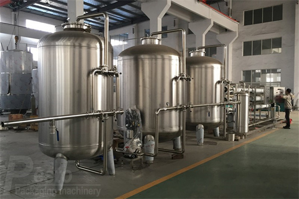Carbonated drink filling machine-Water treatment
