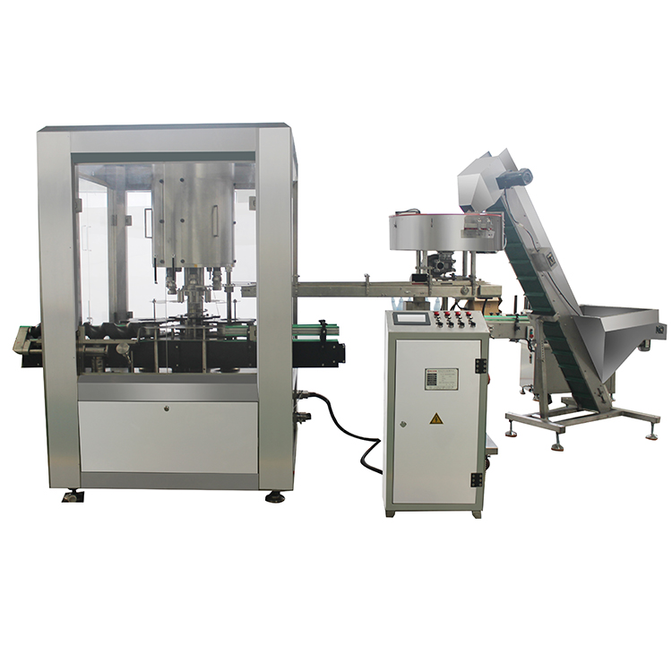 olive oil filling machine-capping 3