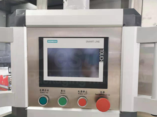 Detergent filling machine-user freindly interface