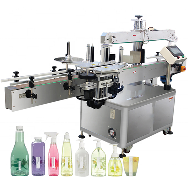 olive oil filling machine-labeling