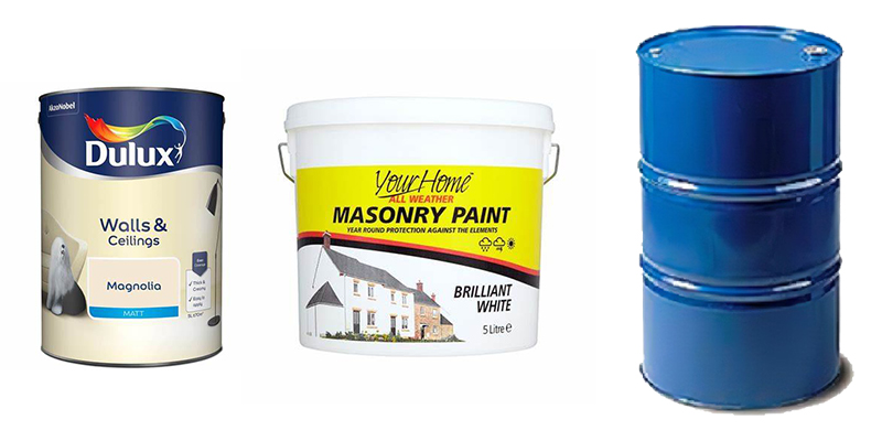 paint filling machine application