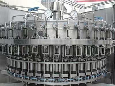 soft drinks production line-filling part