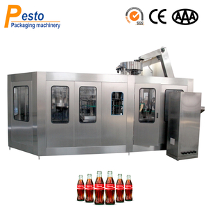 Carbonated Drinks Filling Line For Glass Bottles Factory Price