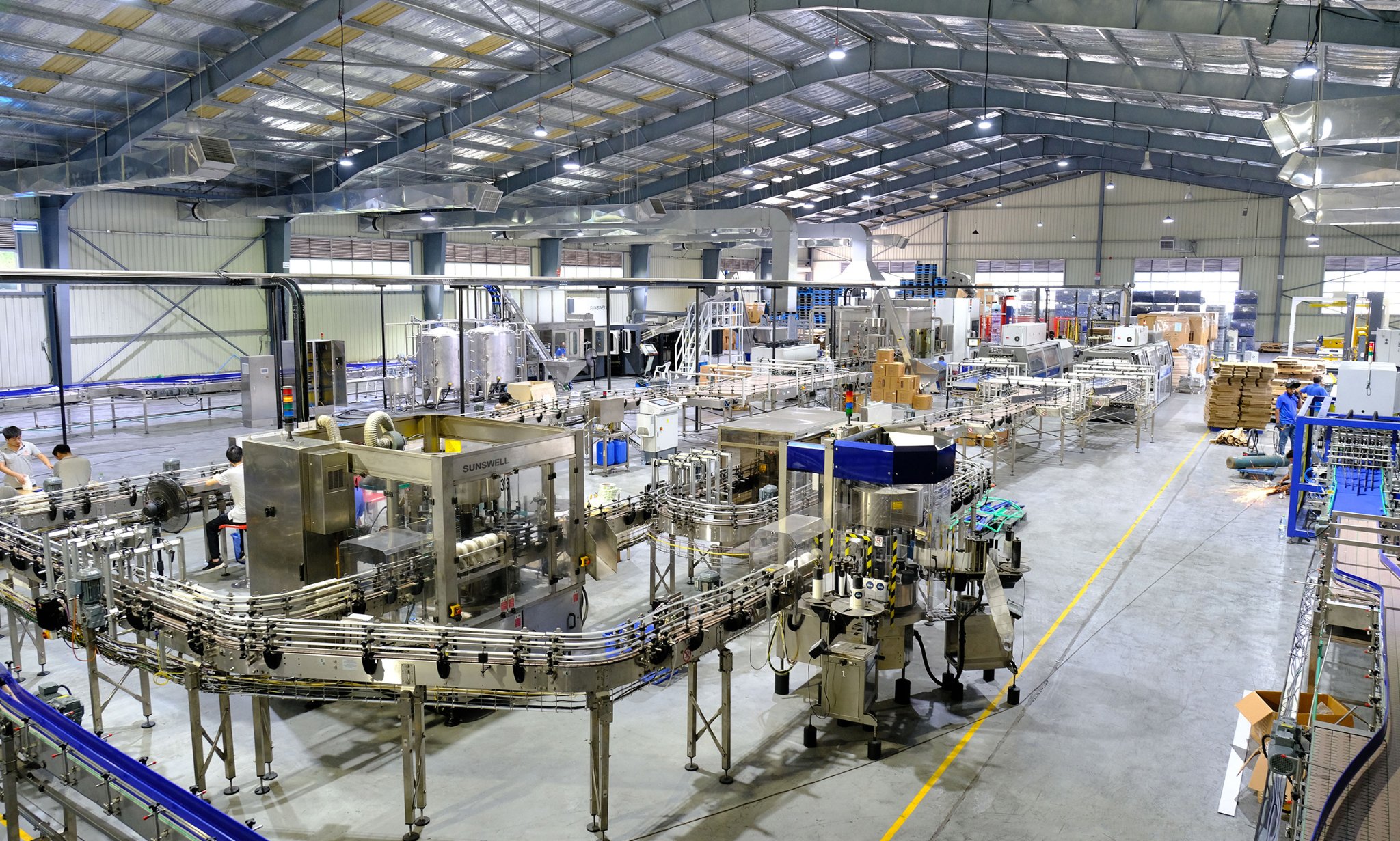 water-production-line