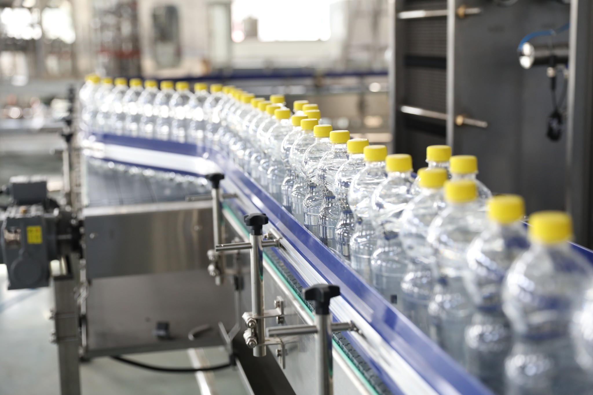 water bottling line 