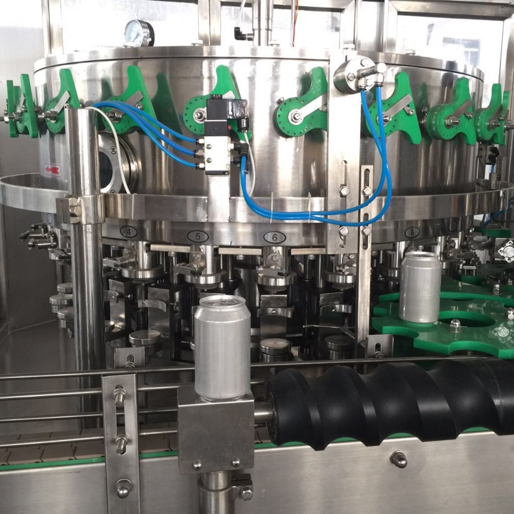 Automatic Beer Can Filler and Seamer for Aluminium cans