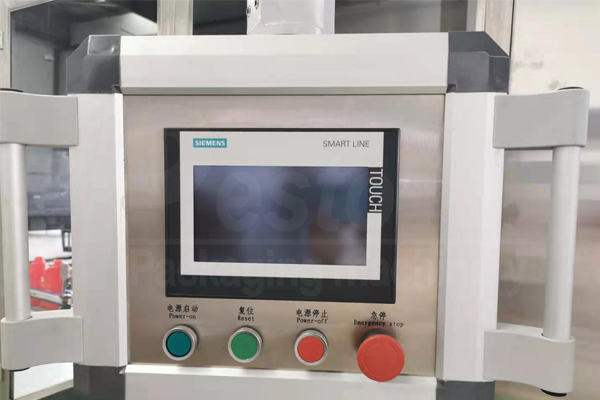 Carbonated drink filling machine-touch screen