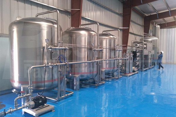 Carbonated drink filling machine-water treatment