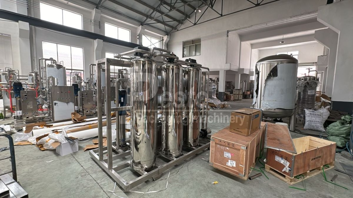 2000 BPH Water Filling Line in Syria