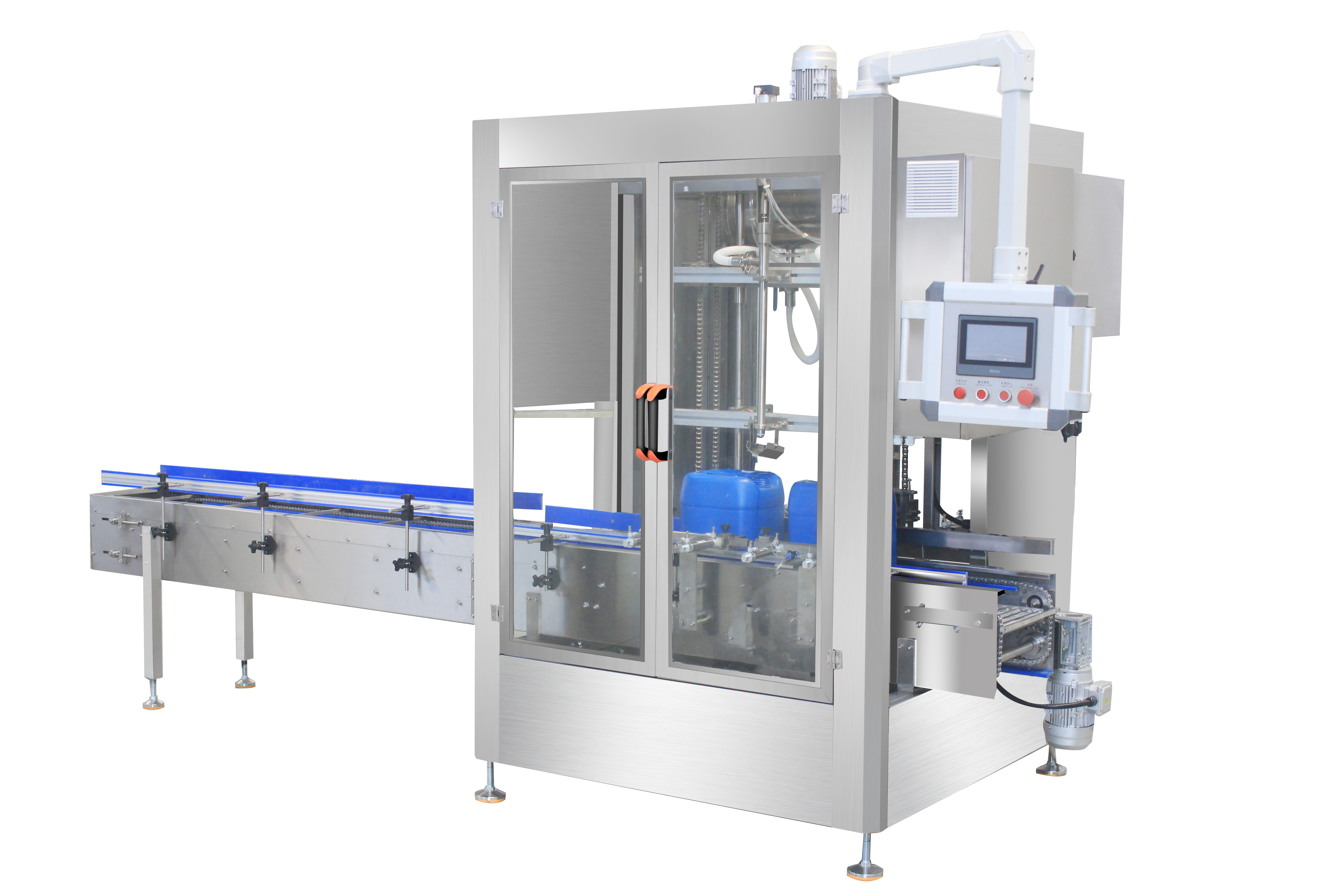 25L lubricant oil pail filling machine