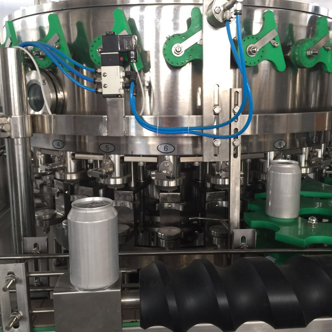 Automatic Beer Can Filler and Seamer for Aluminium cans