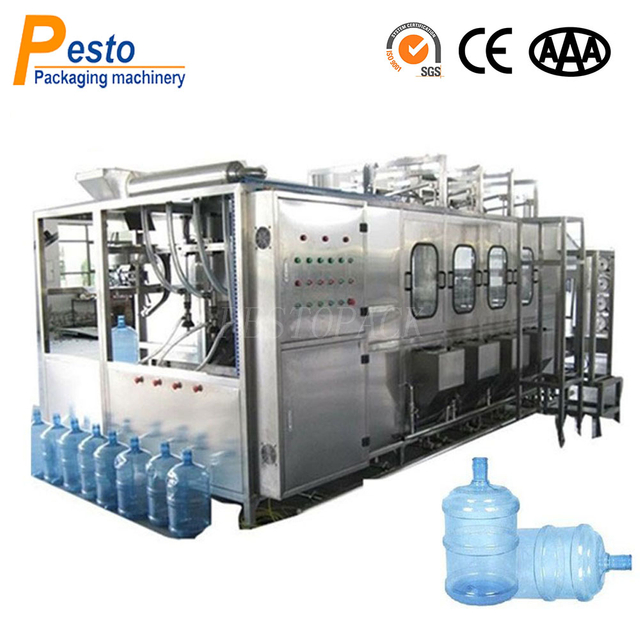 5 Gallon Water Bottling Machine Line 600BPH 