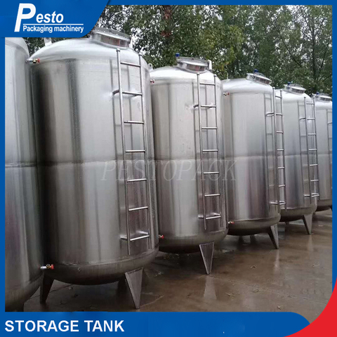 De-kalidad na Food Grade Stainless Steel Storage Tank