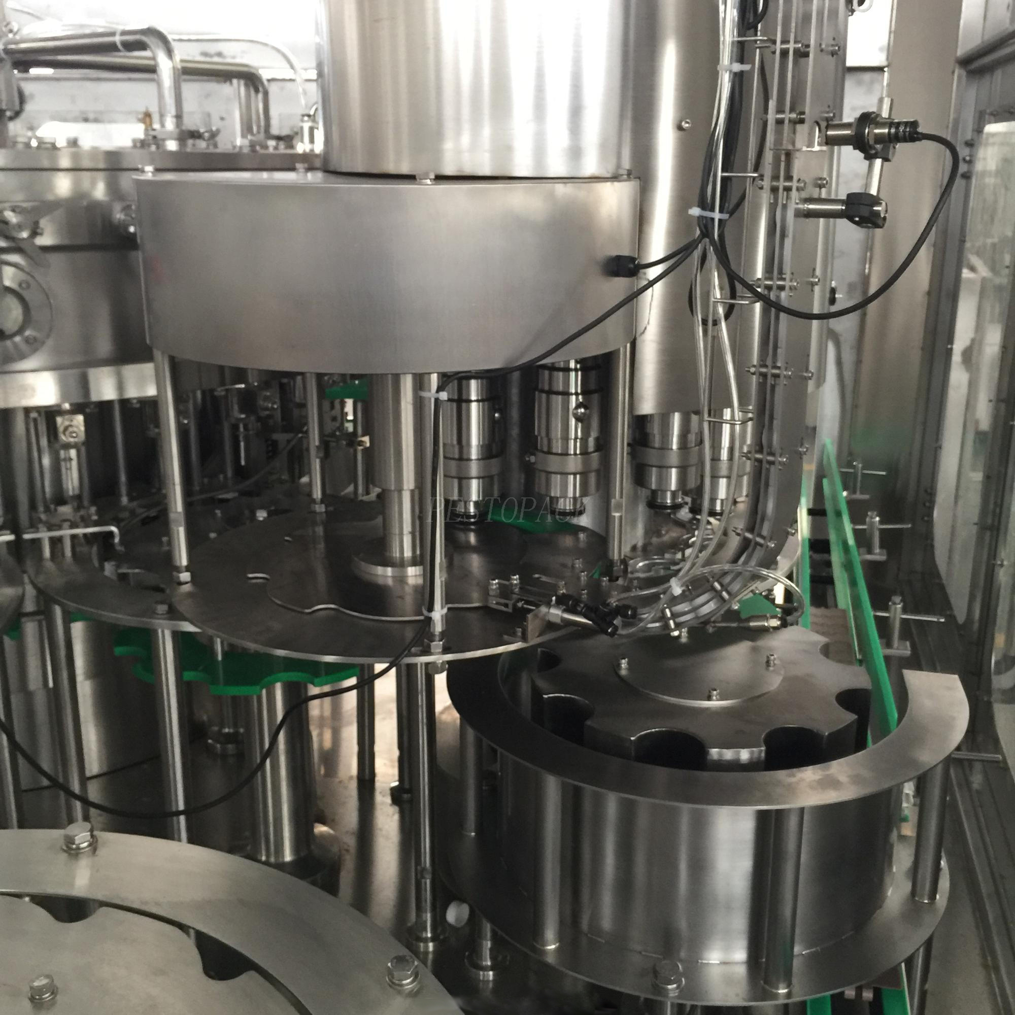 Automatic Glass Bottle Beer Filling Machine 2000BPH