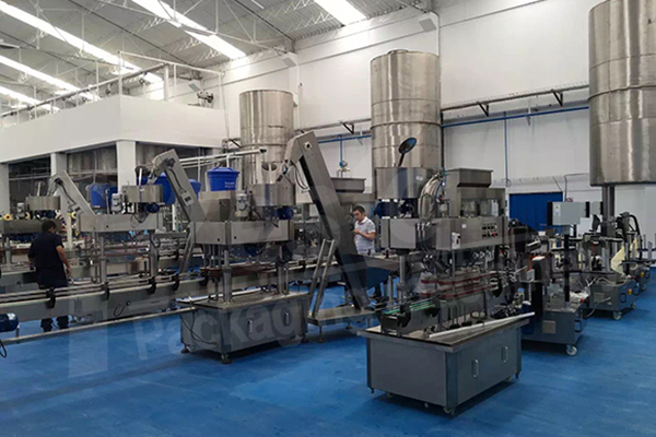 lubricant oil filling machine