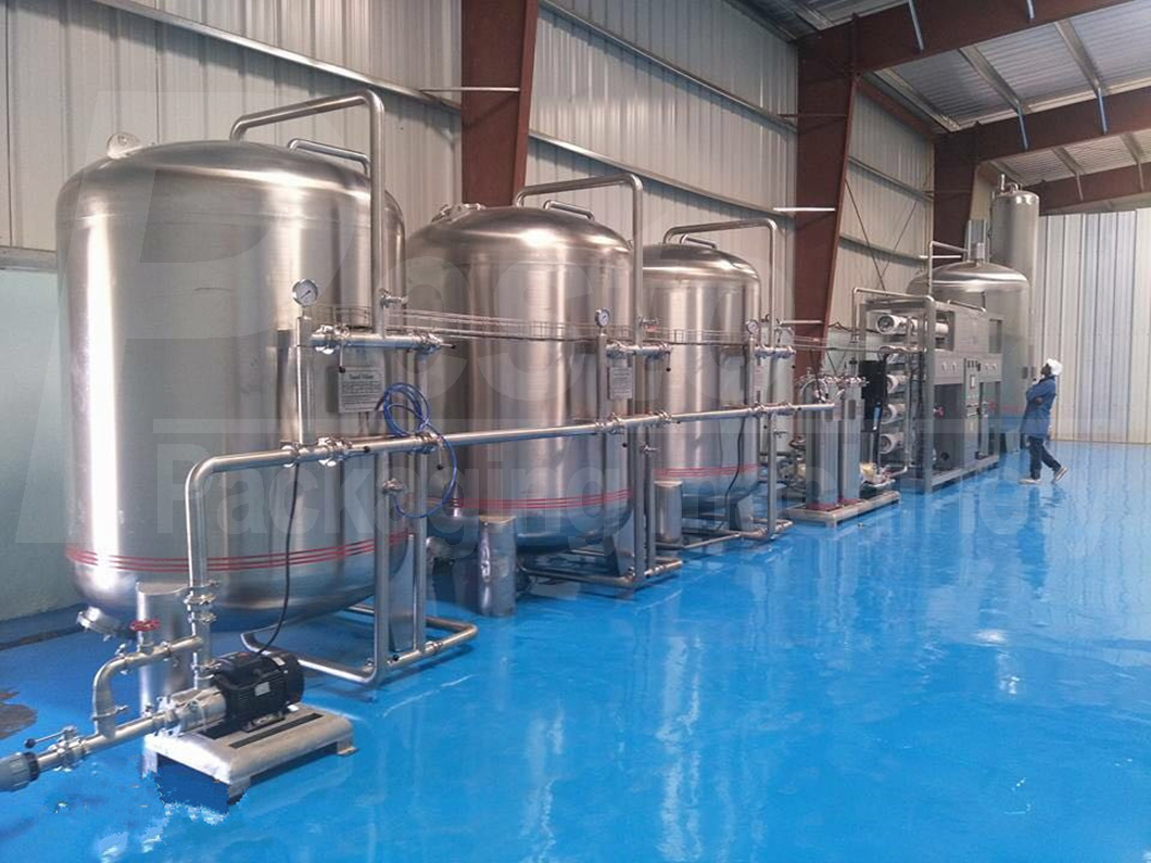 CS can filling line-Water treatment