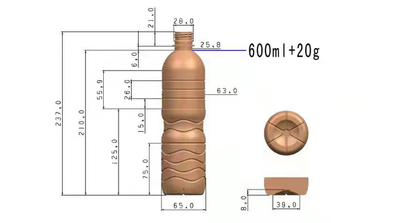 Дизайн бутылки и этикетки