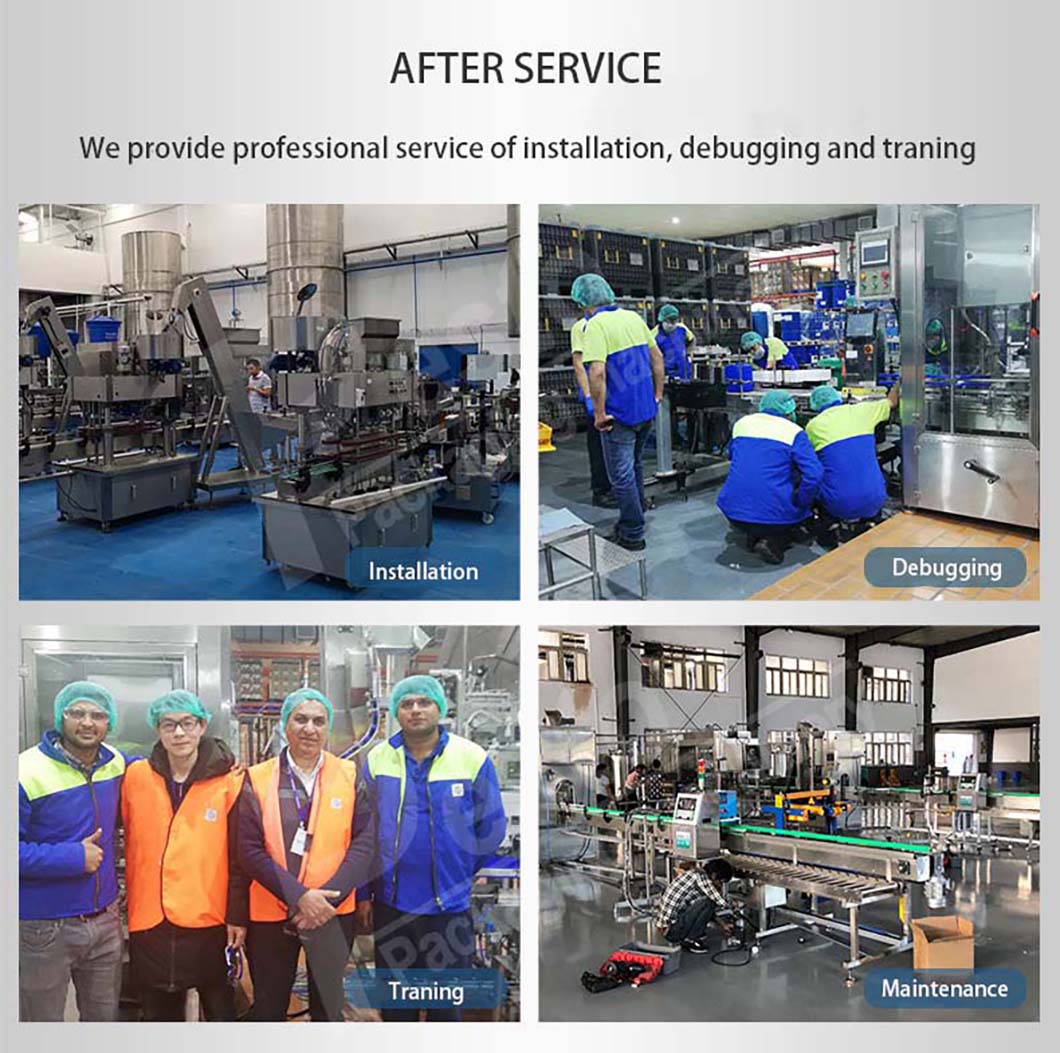 mustard oil filling machine-After service
