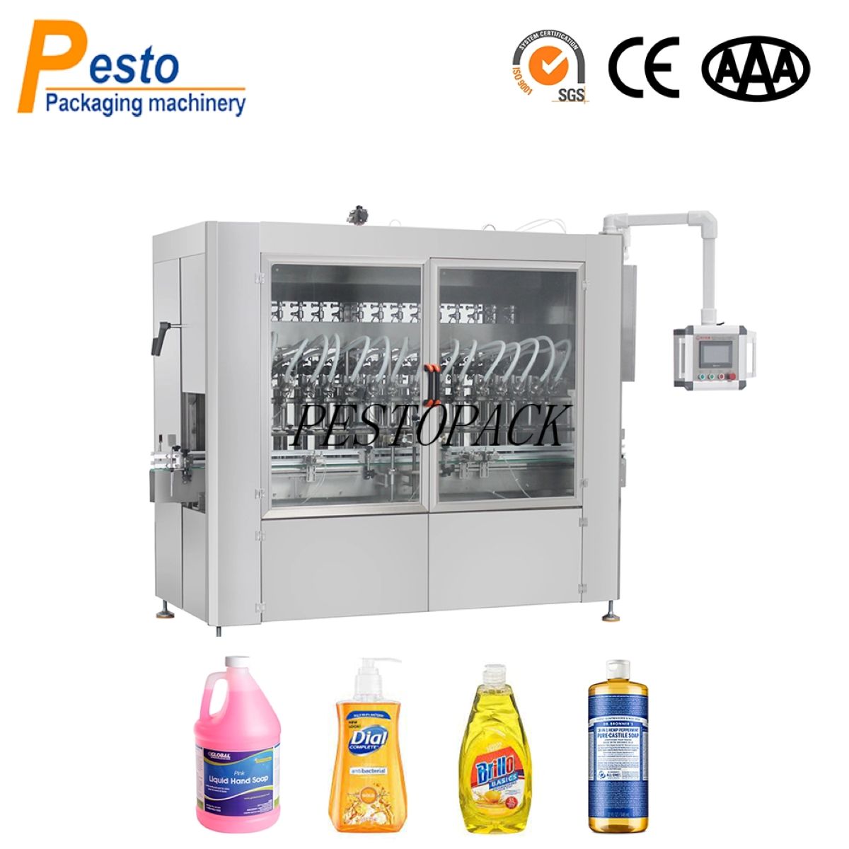 liquid soap filling machine for sale