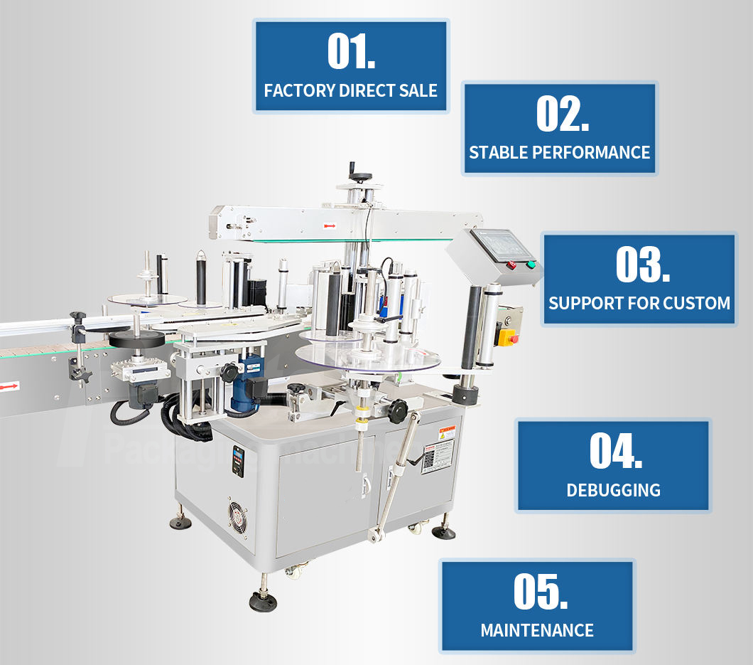 Double sides labeling machine-product overview