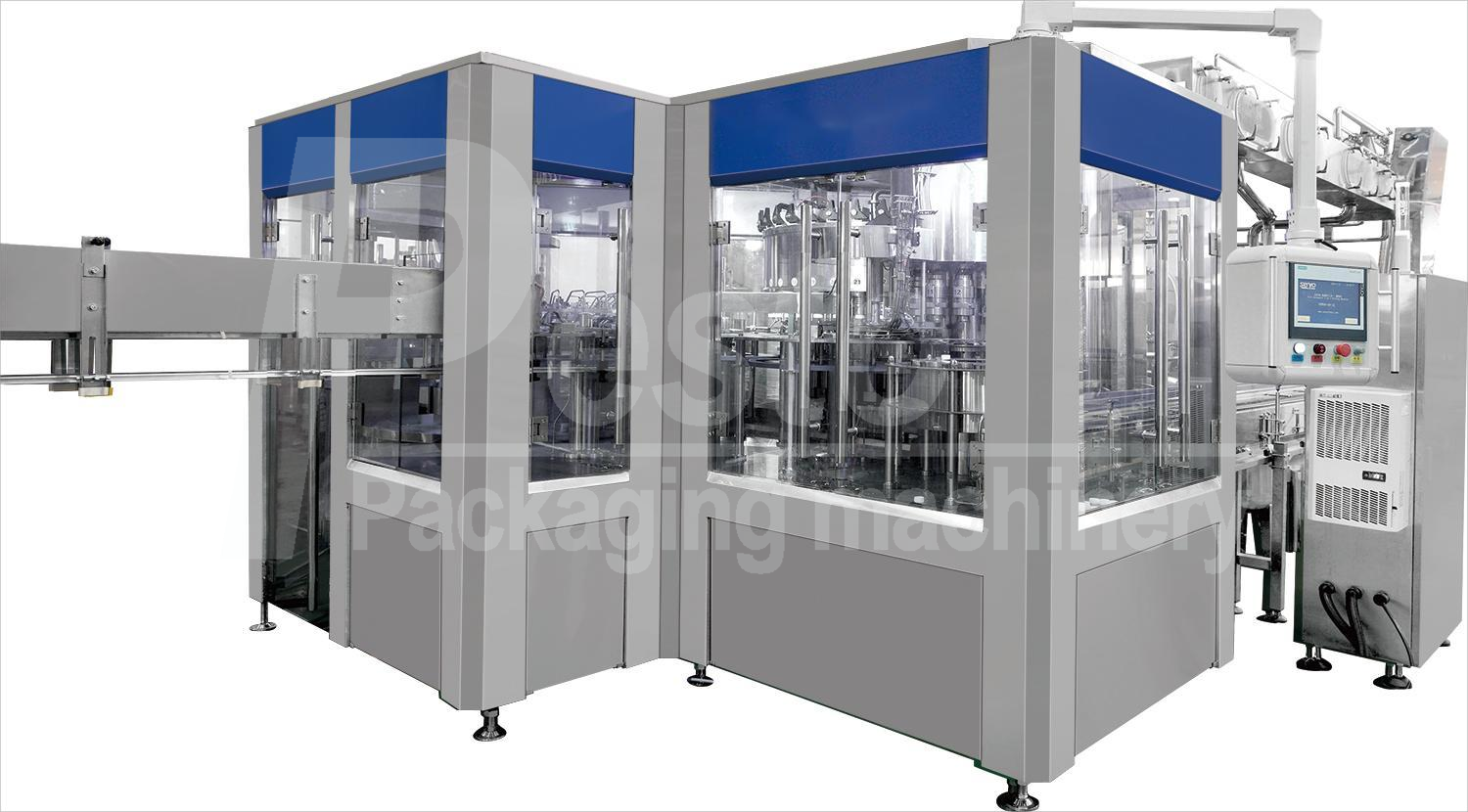 water bottling line
