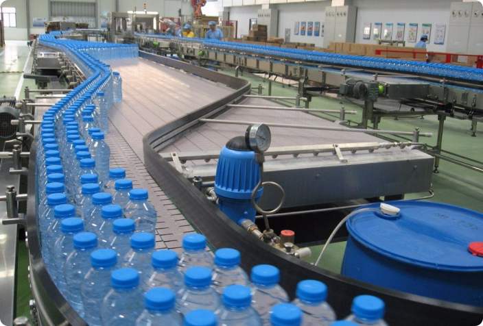 کارخانه بطری آب در آفریقای جنوبی