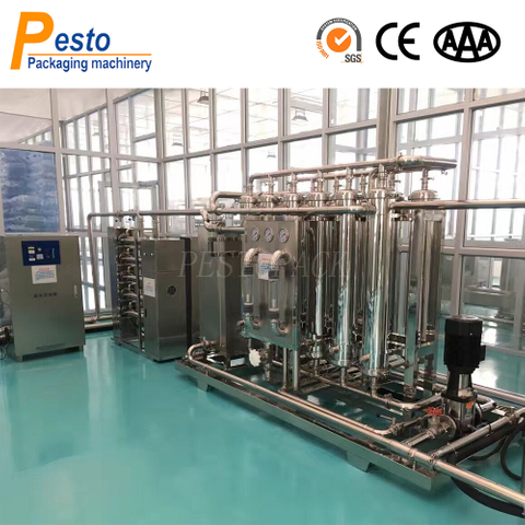 Hệ thống máy thẩm thấu ngược nhà máy xử lý nước 2T/H