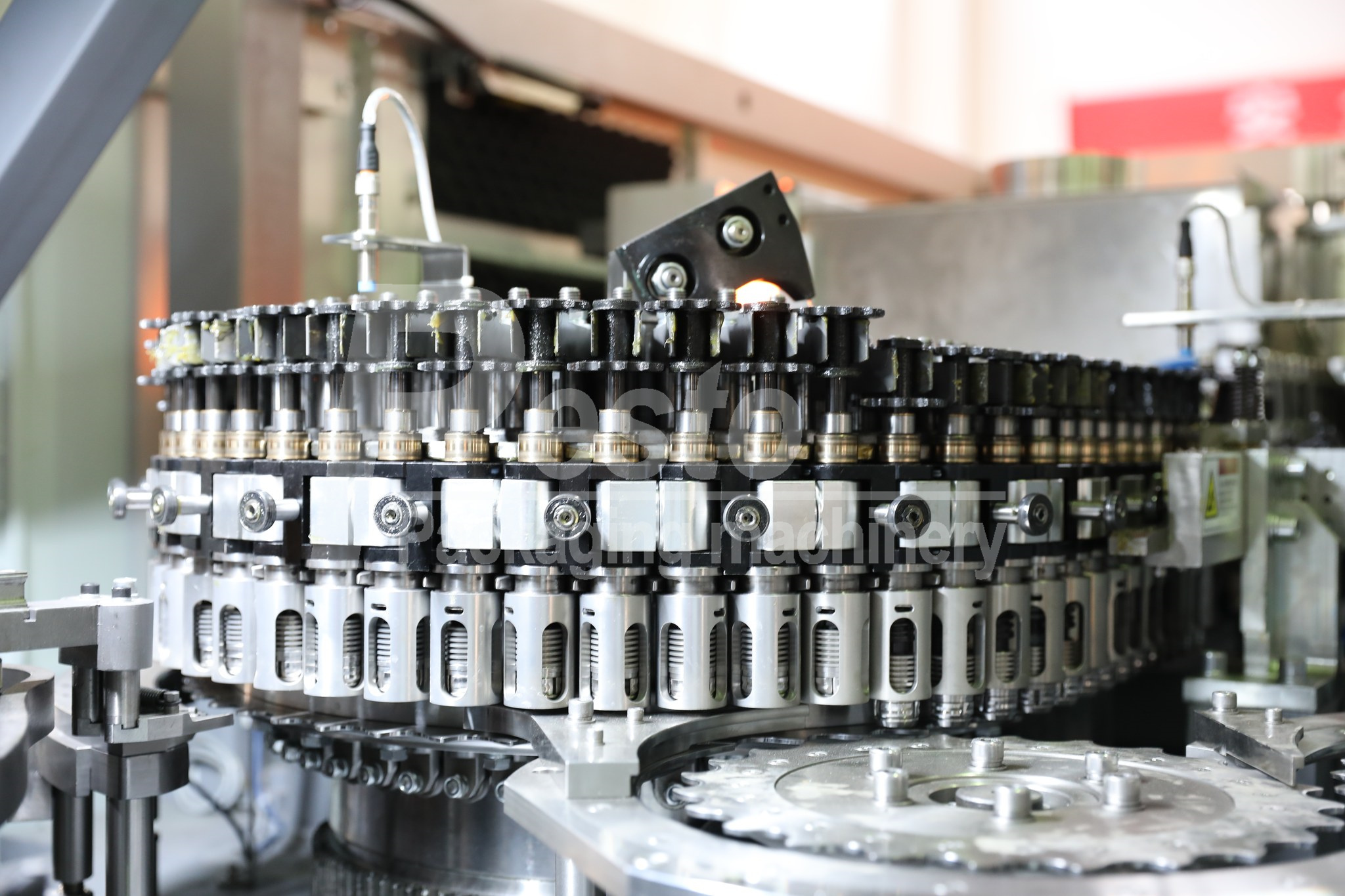 Water bottling machine-assembly