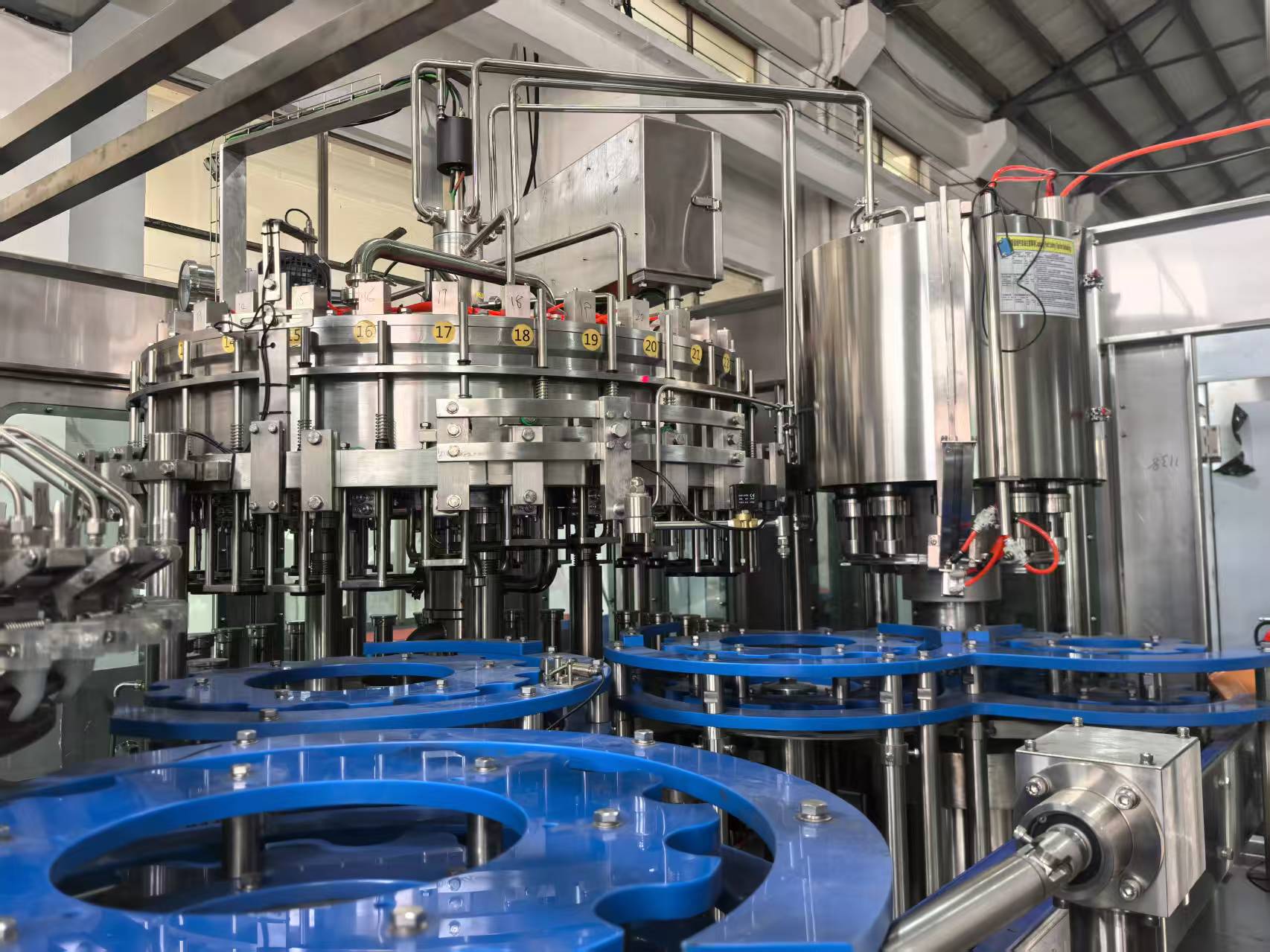 water bottling line 