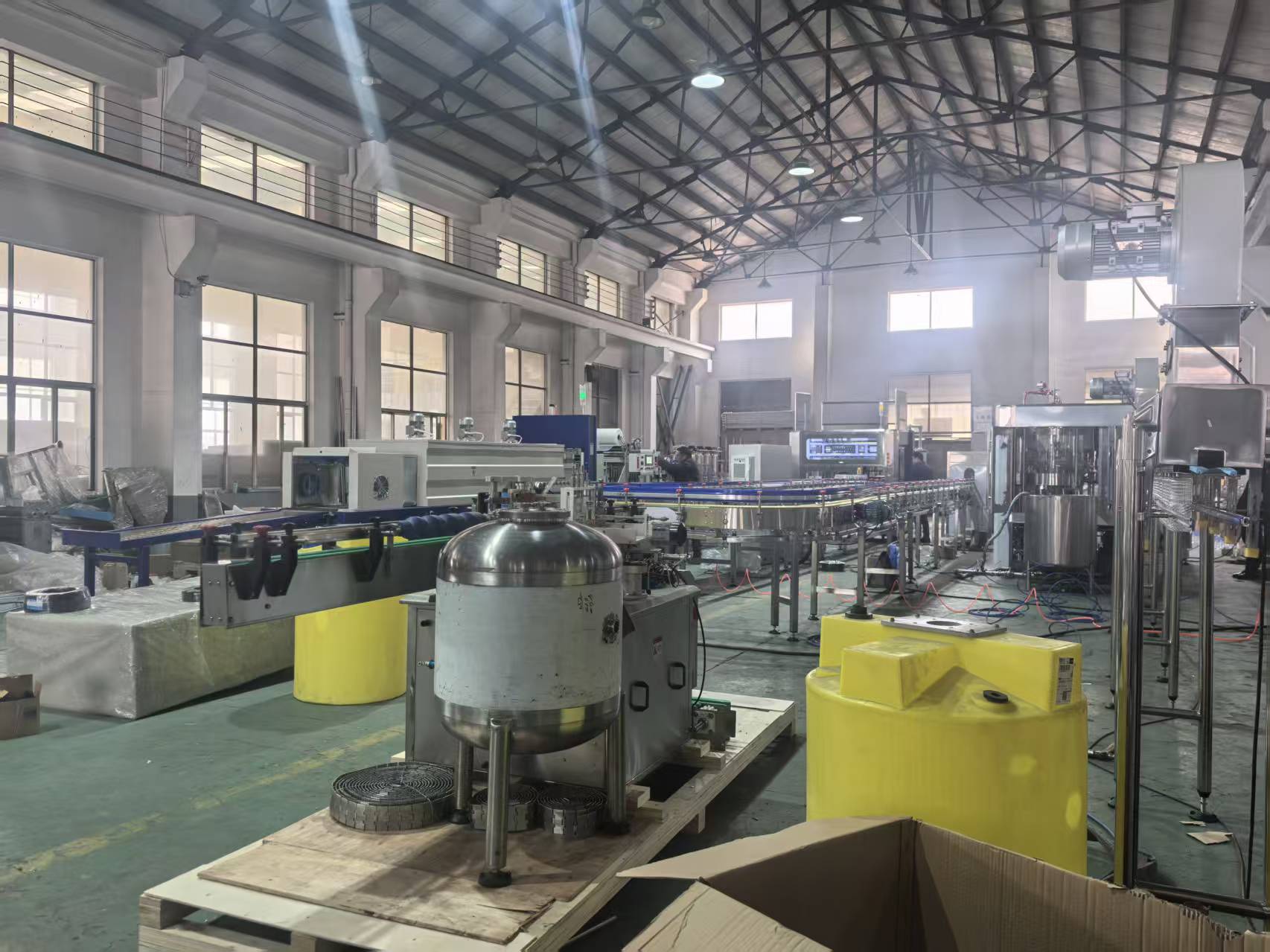 turnkey water bottling line